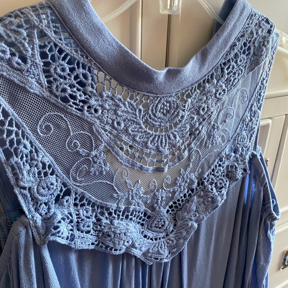 Light blue dress